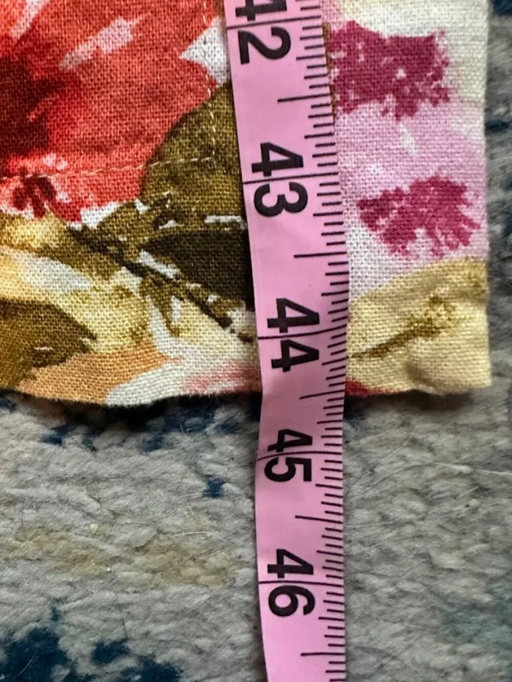 Anthropologie Moon River Square Neck Puff-Sleeve Floral Midi Dress - XS - Picture 5 of 12